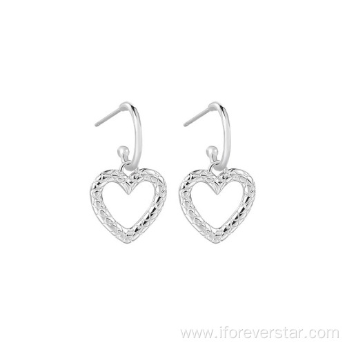 925 Sterling Silver Piercing Earrings Hoop Earrings